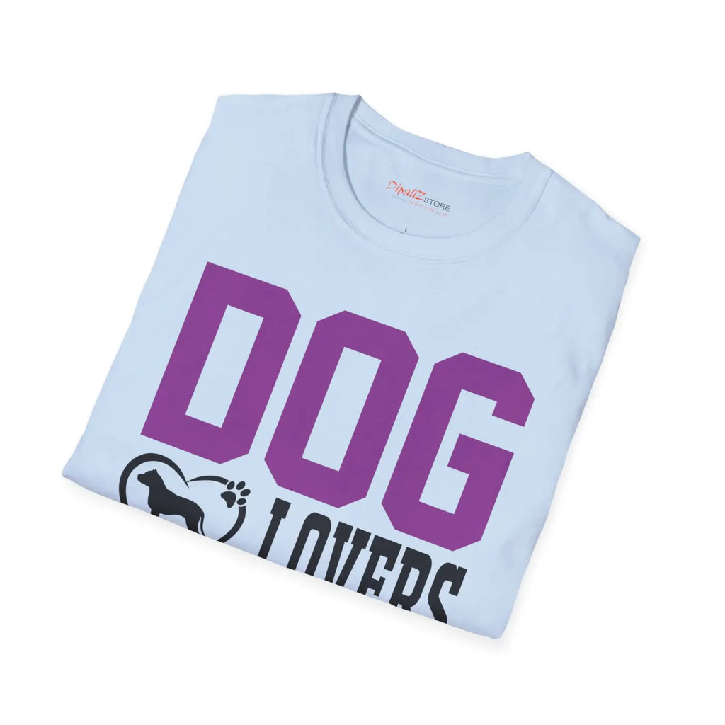 Dog Lovers T-Shirt - Eco-Friendly Gift for Pet Fans - DipaliZ