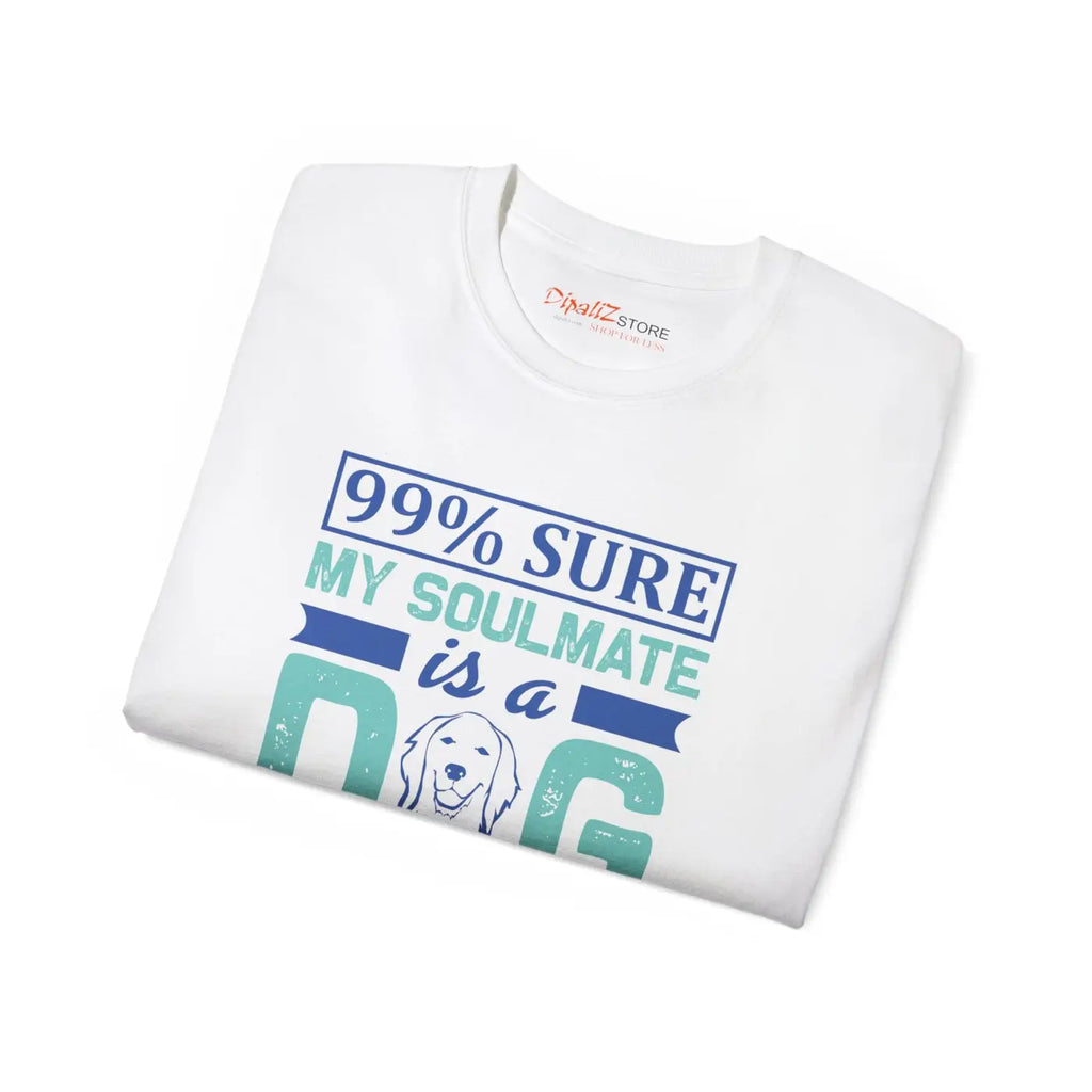 Dog Soulmate T-Shirt - Eco-Friendly Gift for Dog Lovers - DipaliZ