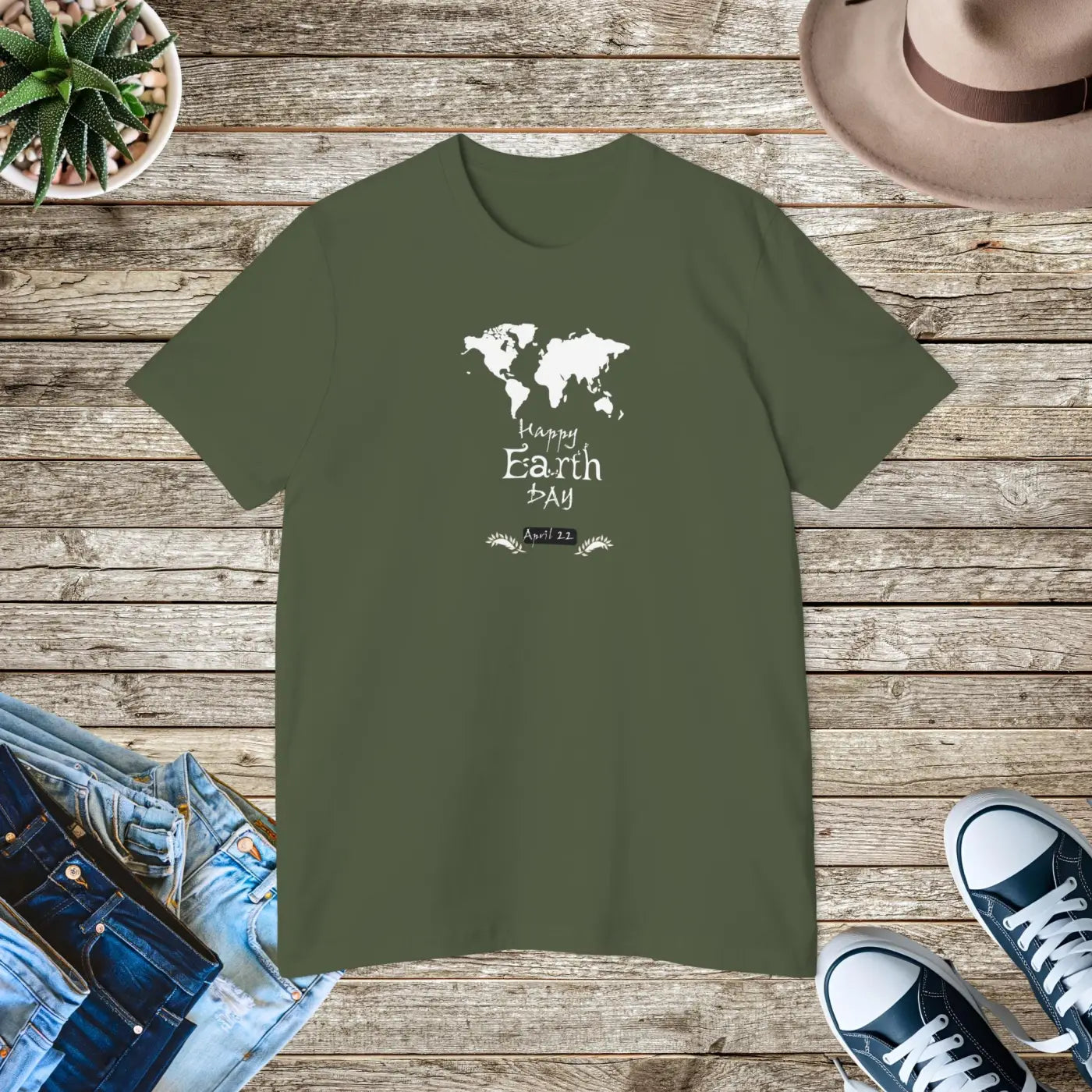 Earth Day Tee - Unisex Jersey Short Sleeve - DipaliZ