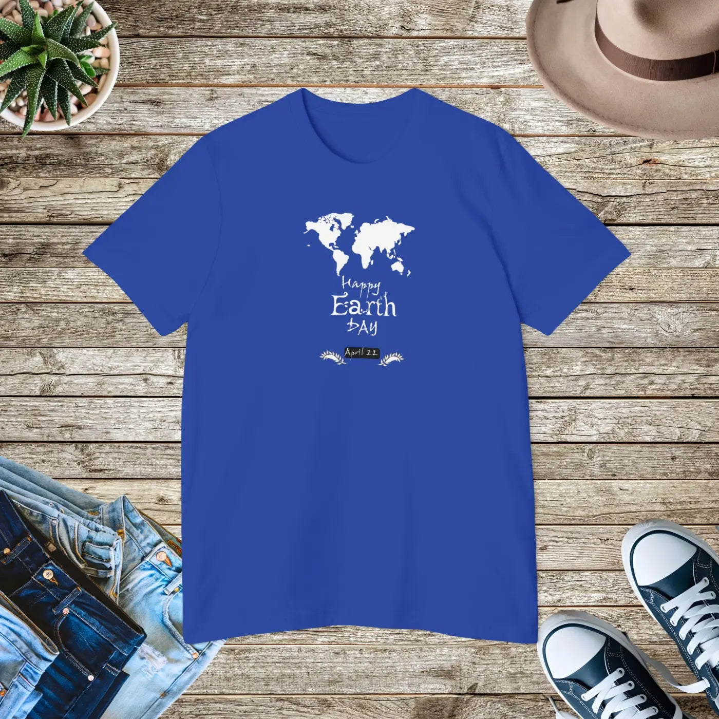 Earth Day Tee - Unisex Jersey Short Sleeve - DipaliZ