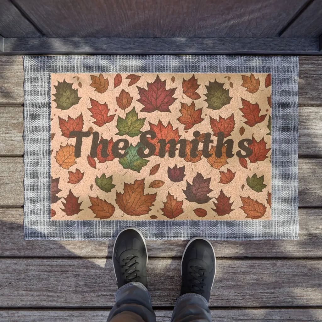 Autumn Leaves Doormat - Tufted Coir - DipaliZ