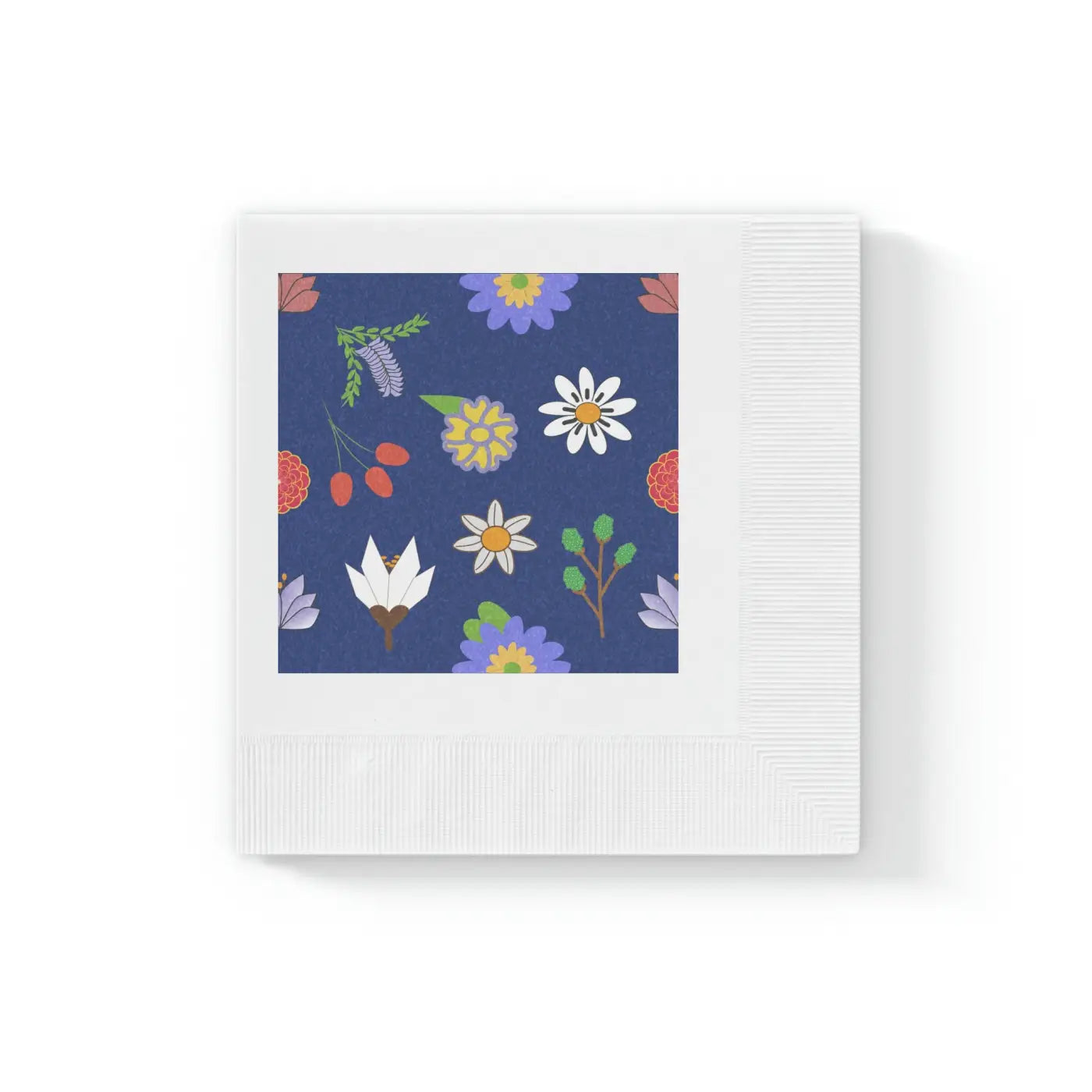 White Coined Napkins - Elegant Party Essential - DipaliZ