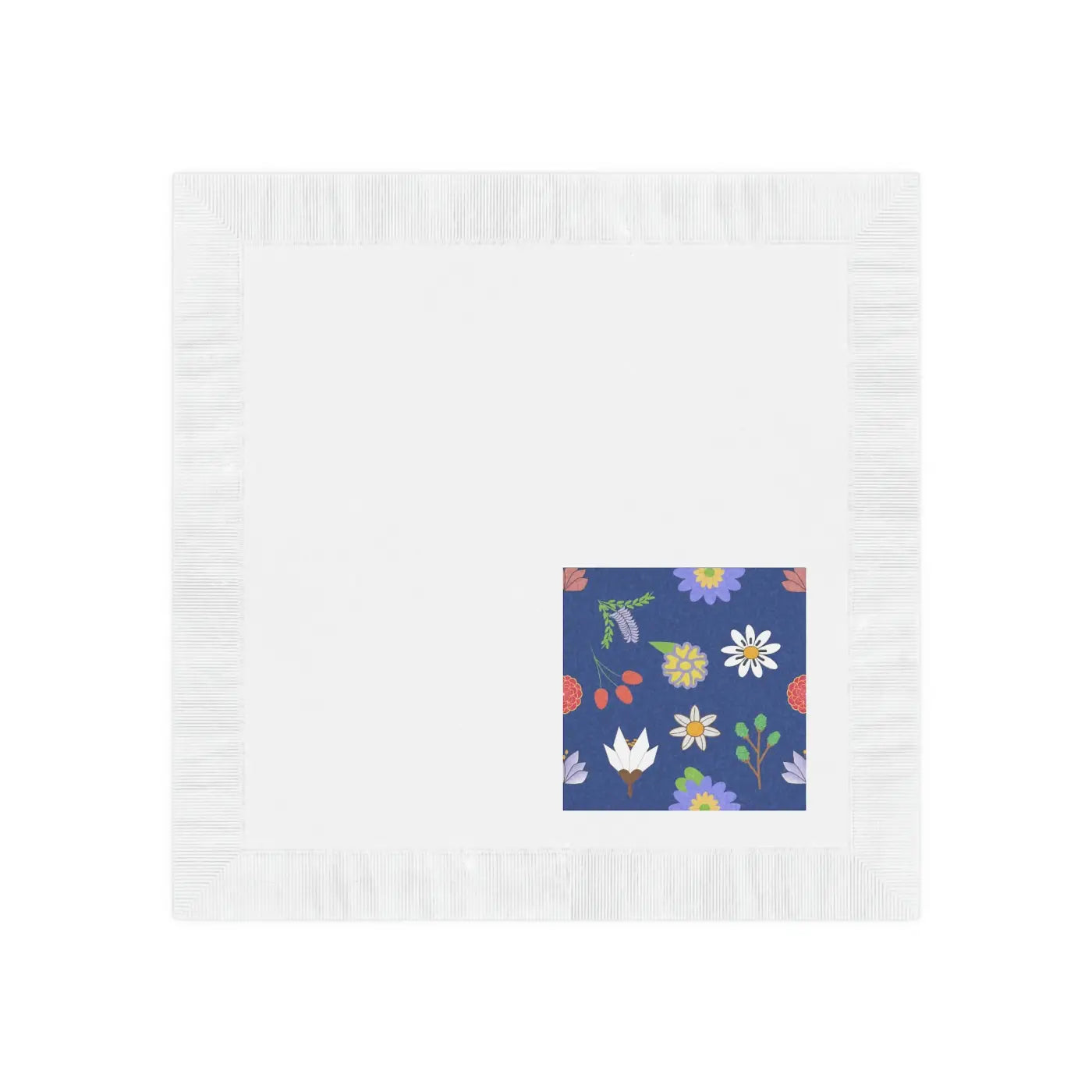 White Coined Napkins - Elegant Party Essential - DipaliZ