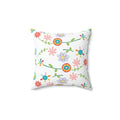 Spun Polyester Square Pillow - Bold Color and Comfort - DipaliZ