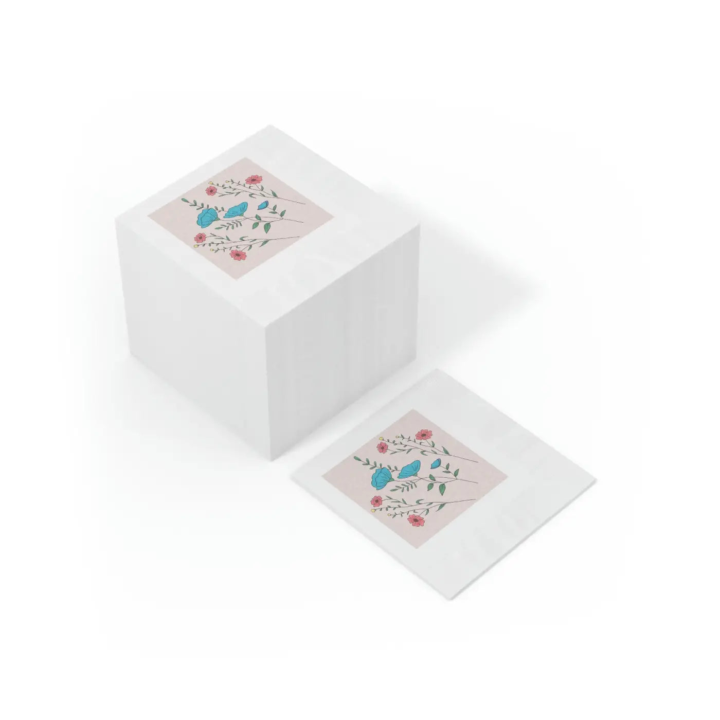 White Coined Napkins - Elegant Table Essentials - DipaliZ