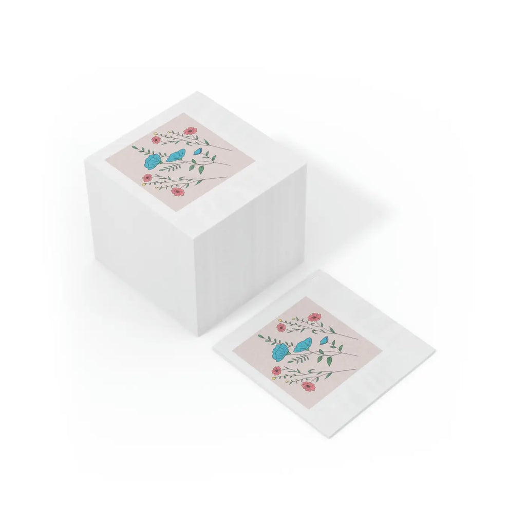 White Coined Napkins - Elegant Table Essentials - DipaliZ