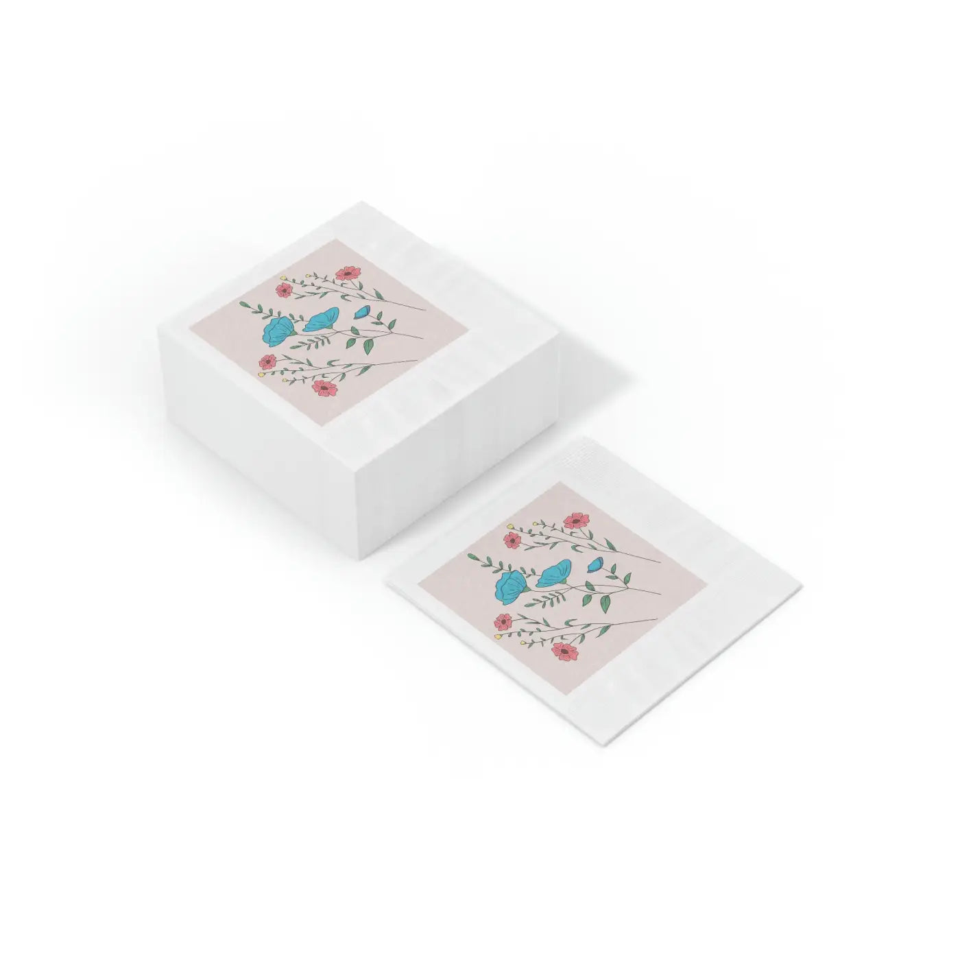 White Coined Napkins - Elegant Table Essentials - DipaliZ