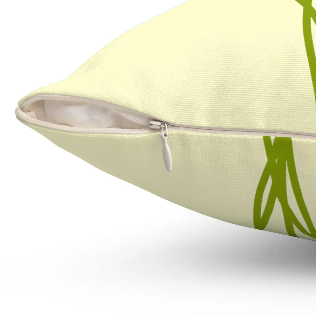 Vibrant Flower Bunch Square Throw Pillow - Polyester - DipaliZ