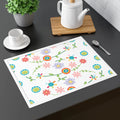 Flowers Placemat - Eco-Friendly Gifts for Vibrant Dining - DipaliZ