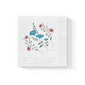 White Coined Napkins - Elegant Party Essentials - DipaliZ