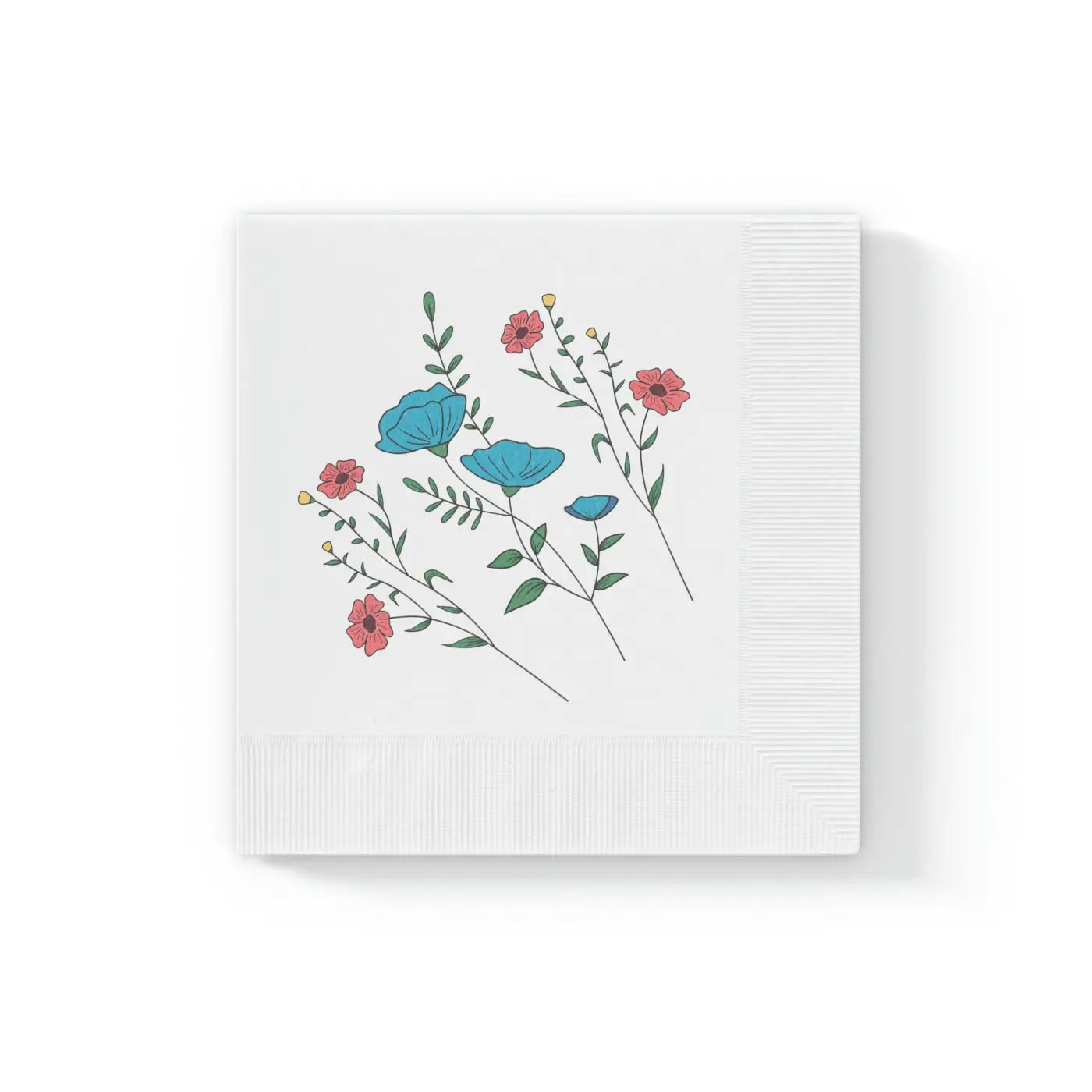 White Coined Napkins - Elegant Party Essentials - DipaliZ