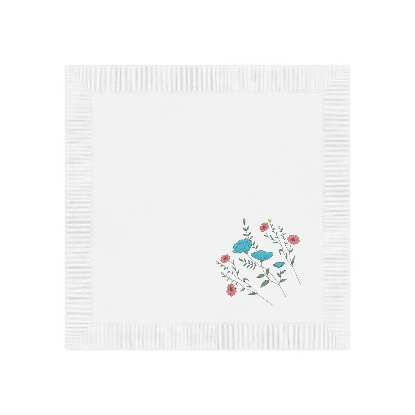 White Coined Napkins - Elegant Party Essentials - DipaliZ