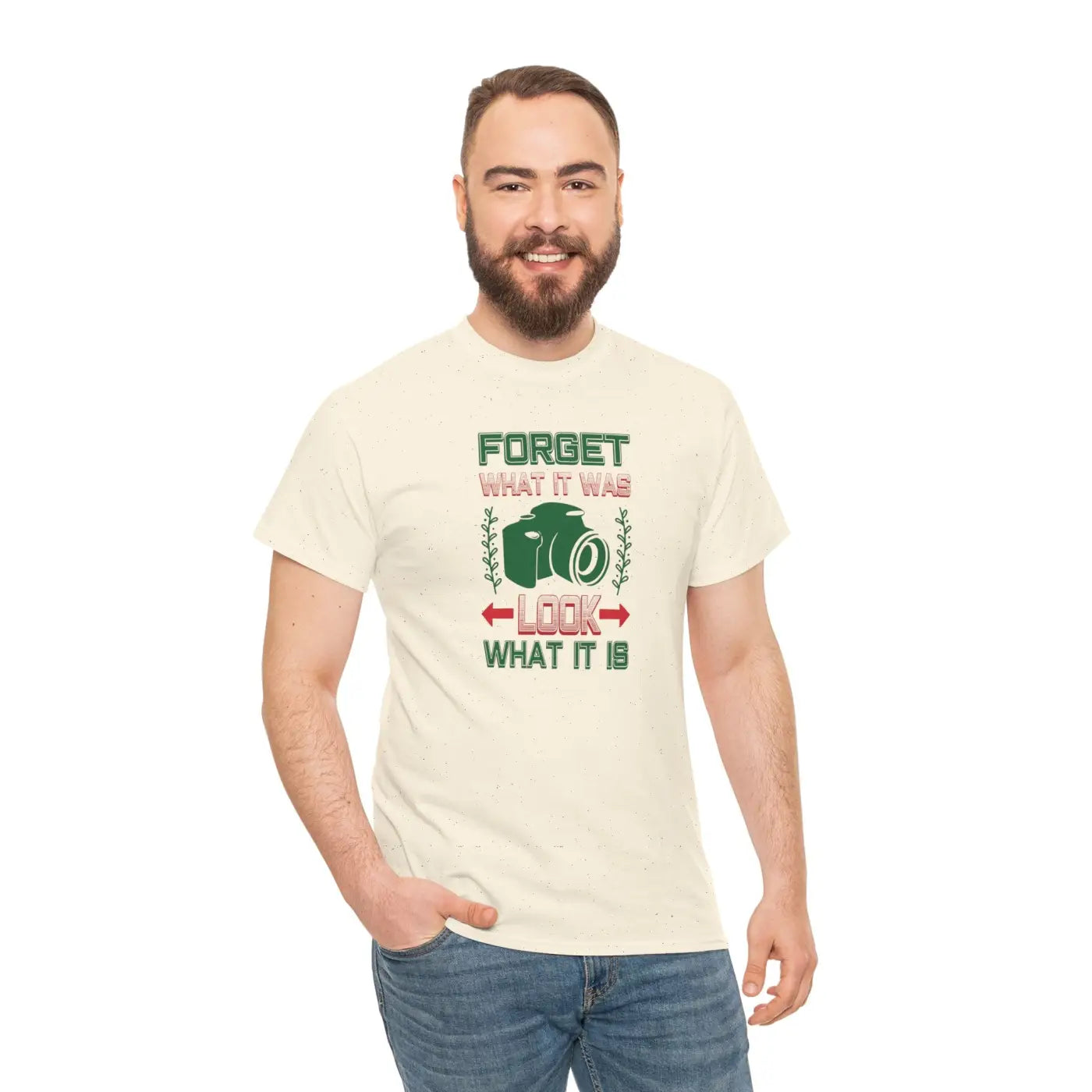 Photographer's Tee - Forget What It Was Look What It Is - DipaliZ