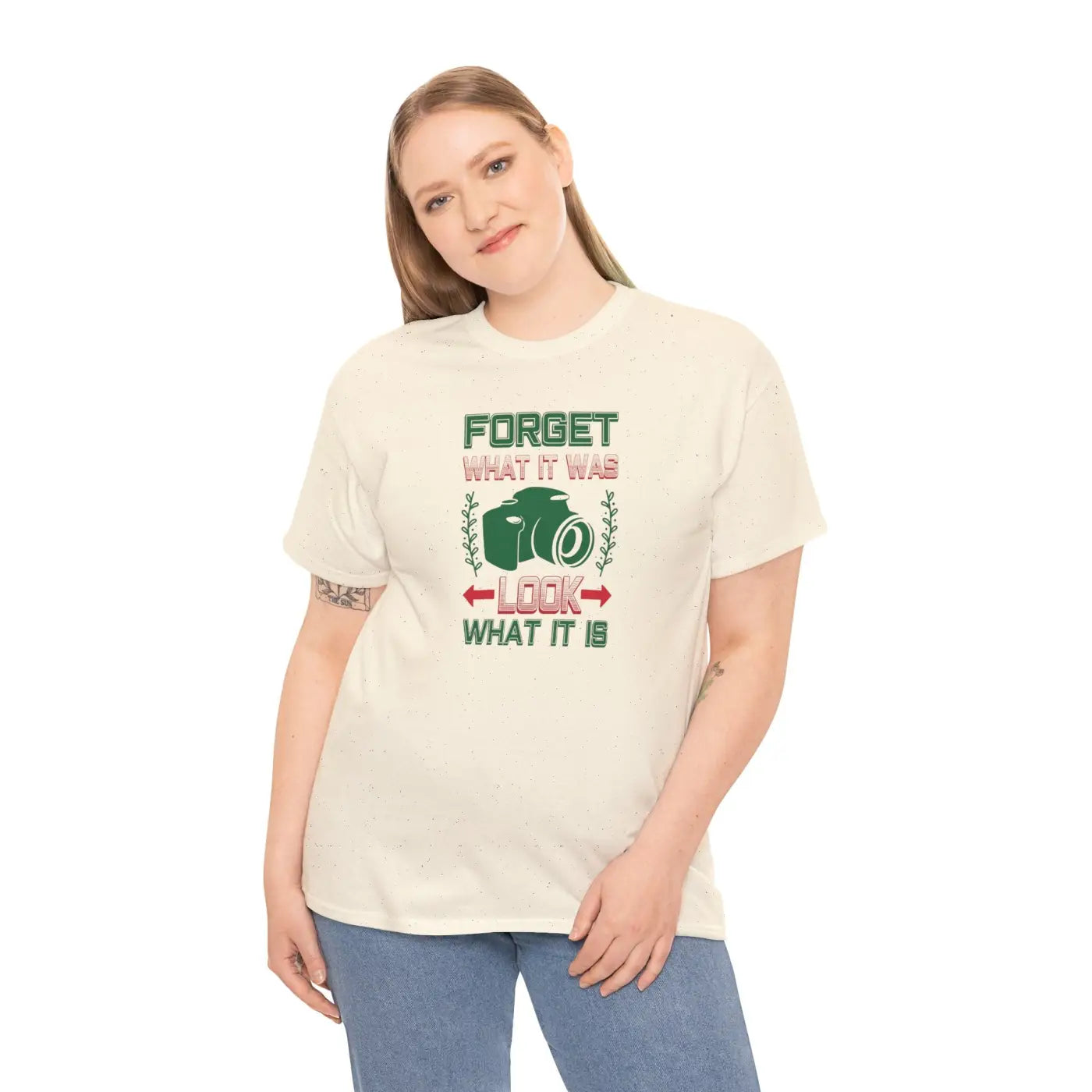 Photographer's Tee - Forget What It Was Look What It Is - DipaliZ