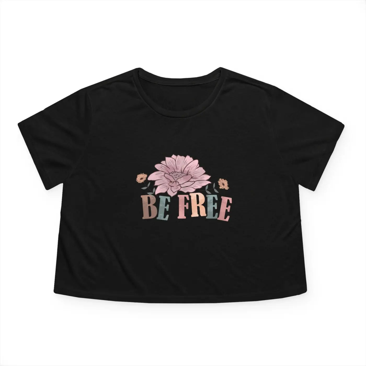 Flowy Cropped Tee - Chic Comfort for Women - DipaliZ