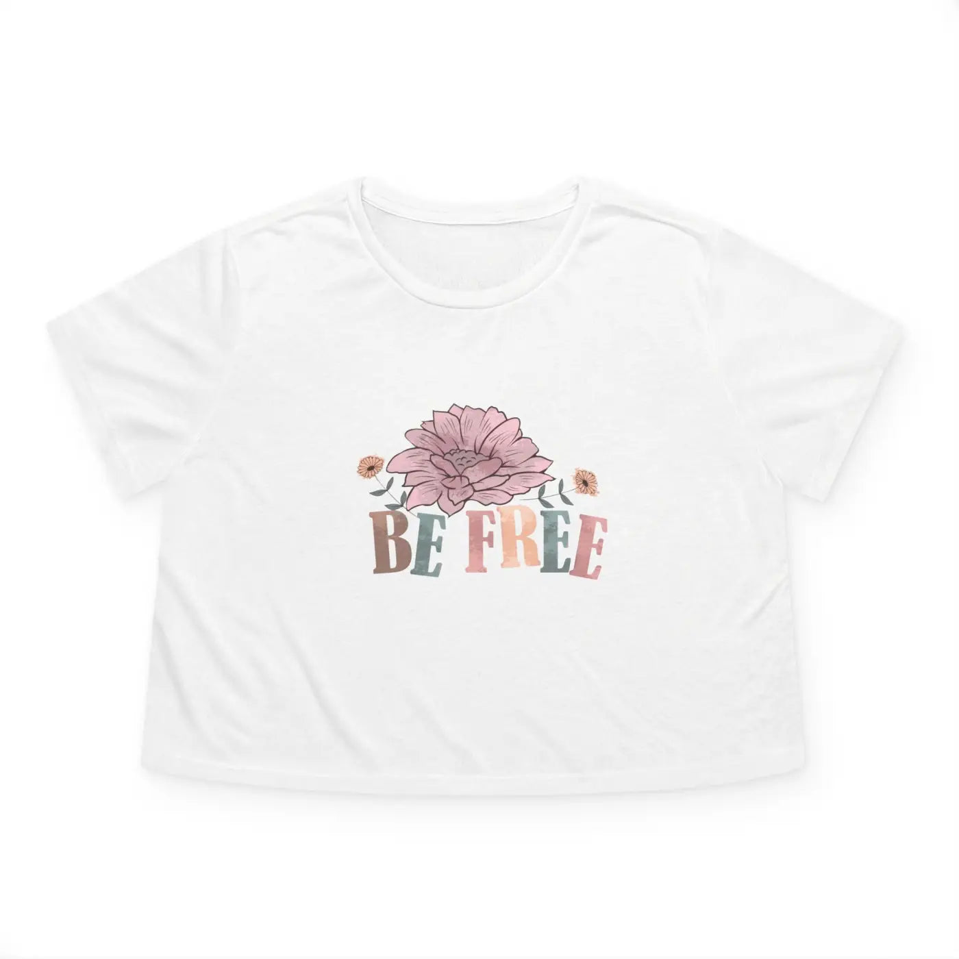 Flowy Cropped Tee - Chic Comfort for Women - DipaliZ