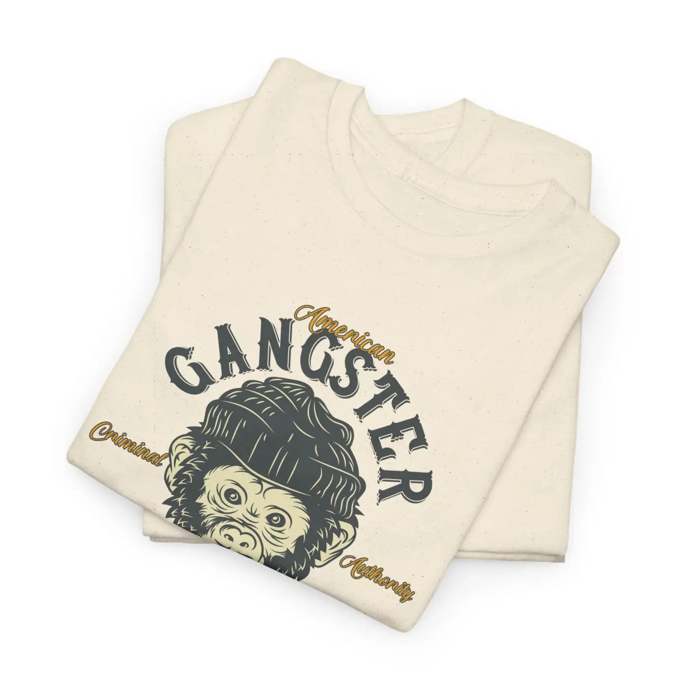 Gangster Brooklyn Monkey T-Shirt - Unisex Heavy Cotton - DipaliZ