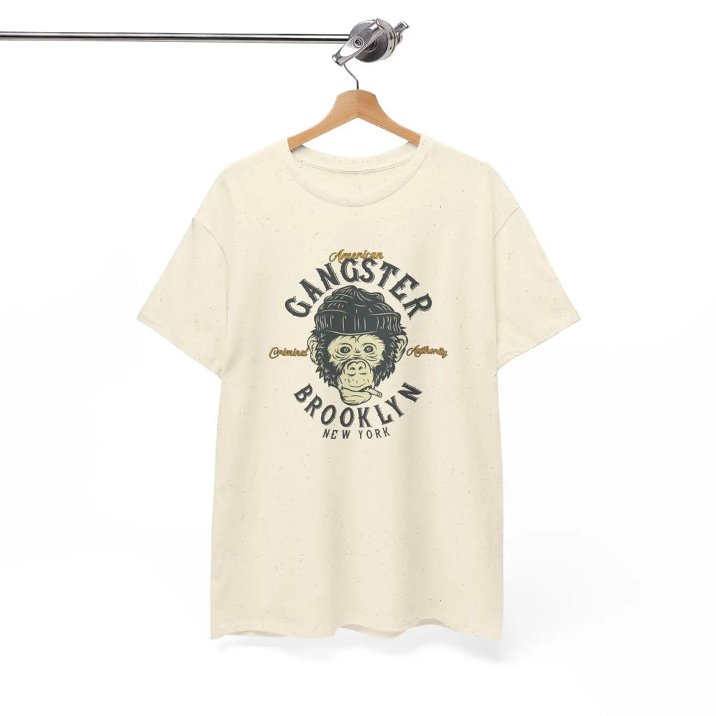 Gangster Brooklyn Monkey T-Shirt - Unisex Heavy Cotton - DipaliZ