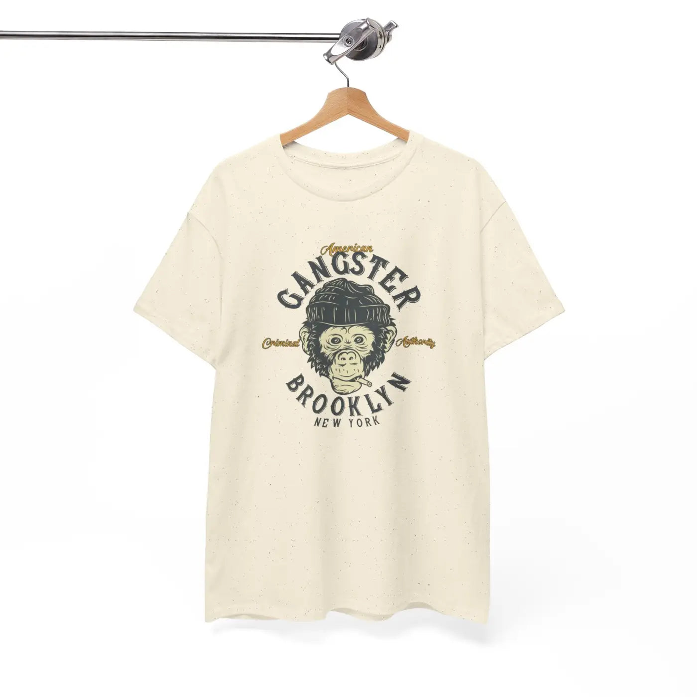 Gangster Brooklyn Monkey T-Shirt - Unisex Heavy Cotton - DipaliZ