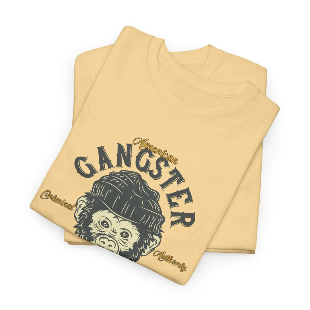 Gangster Brooklyn Monkey T-Shirt - Unisex Heavy Cotton - DipaliZ