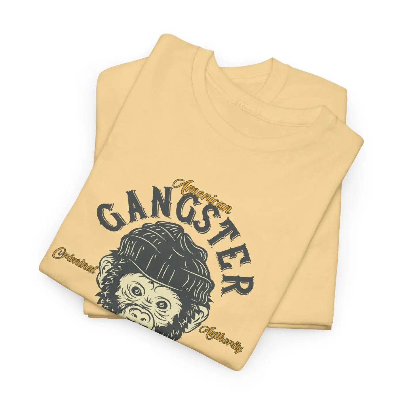 Gangster Brooklyn Monkey T-Shirt - Unisex Heavy Cotton - DipaliZ