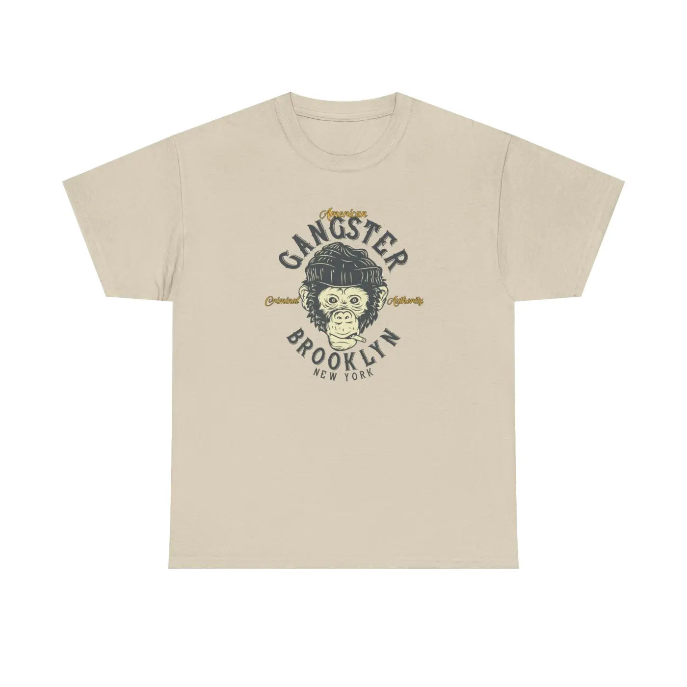 Gangster Brooklyn Monkey T-Shirt - Unisex Heavy Cotton - DipaliZ