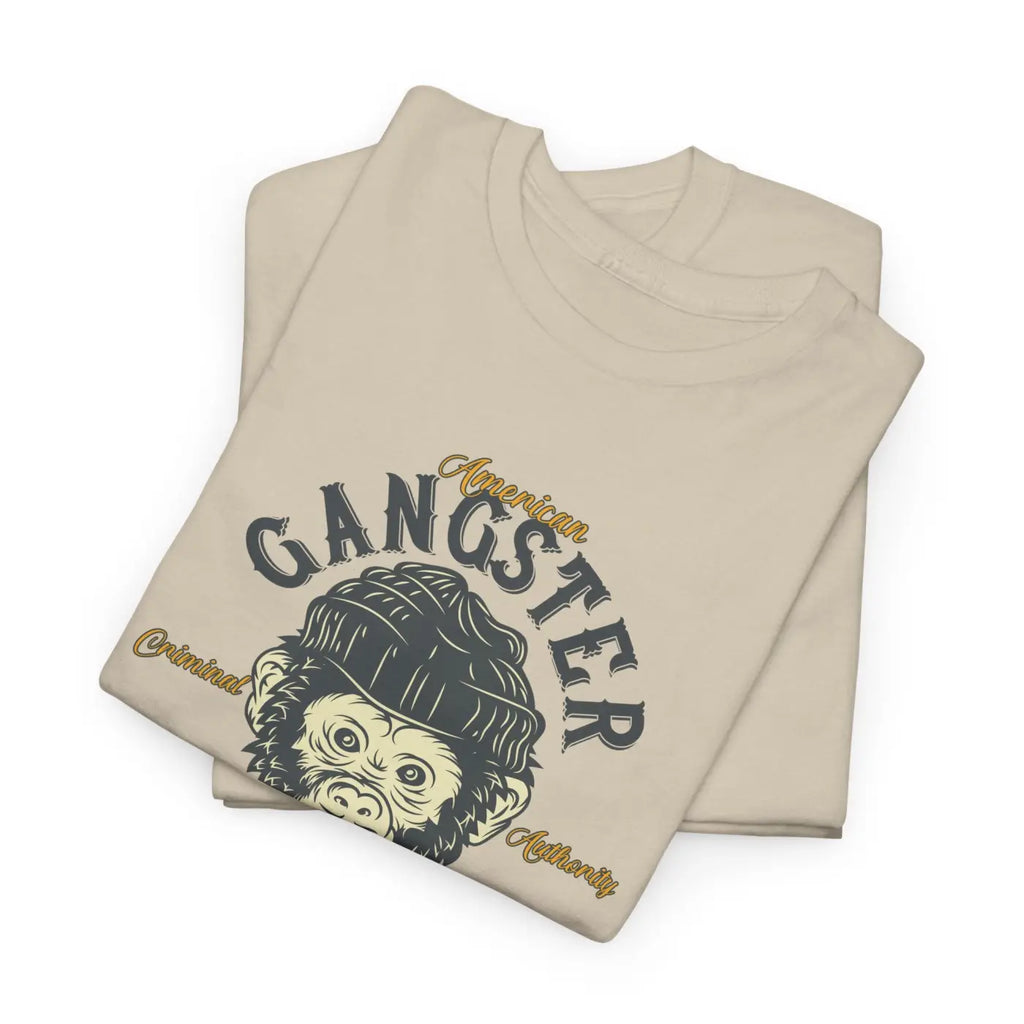 Gangster Brooklyn Monkey T-Shirt - Unisex Heavy Cotton - DipaliZ