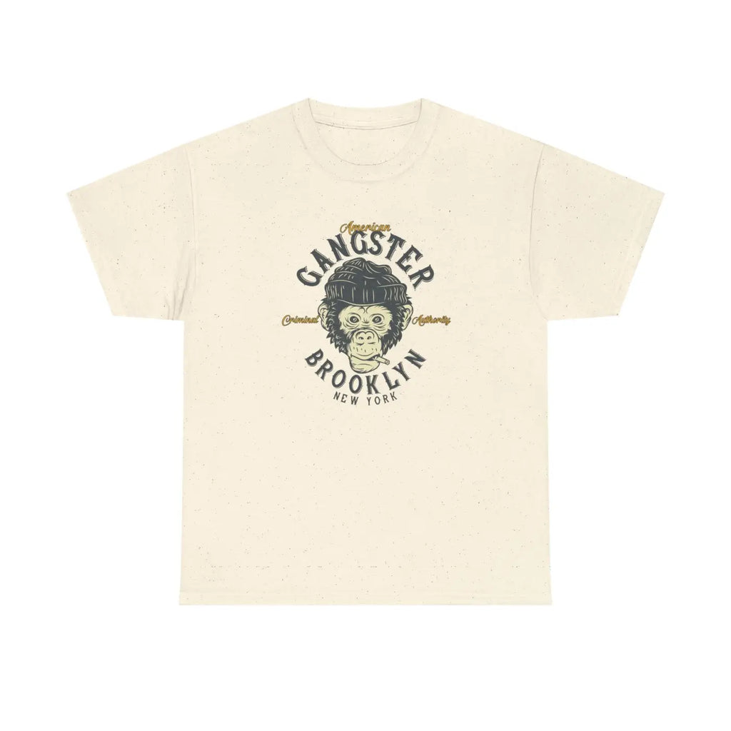 Gangster Brooklyn Monkey T-Shirt - Unisex Heavy Cotton - DipaliZ