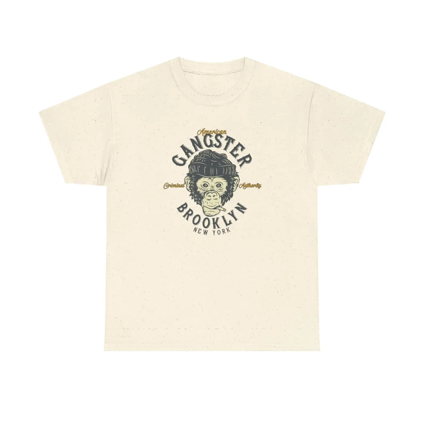 Gangster Brooklyn Monkey T-Shirt - Unisex Heavy Cotton - DipaliZ