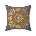 Spun Polyester Square Pillow - Vibrant Home Decor - DipaliZ