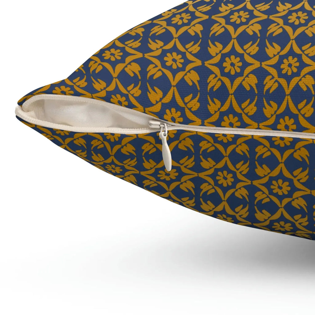 Polyester Square Pillow - Plush Comfort and Style - DipaliZ