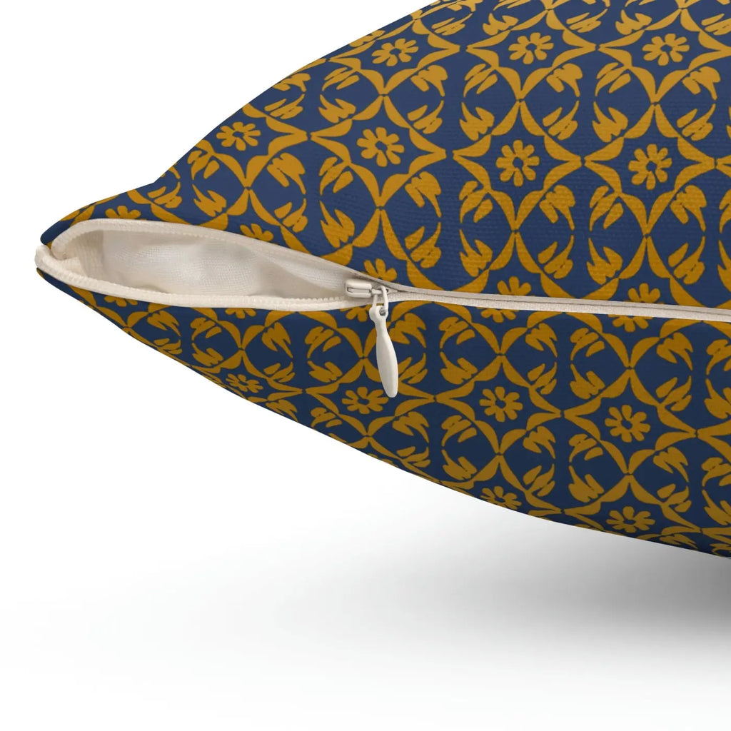 Polyester Square Pillow - Plush Comfort and Style - DipaliZ