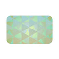 Green Abstract Bath Mat - Stylish Comfort Design - DipaliZ
