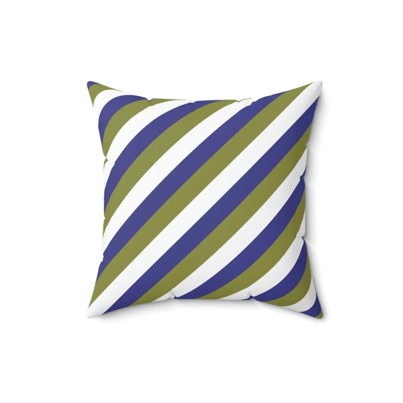 Purple Striped Polyester Square Pillow - Bold Home Decor - DipaliZ