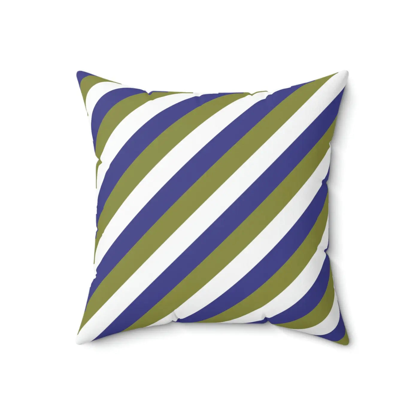 Purple Striped Polyester Square Pillow - Bold Home Decor - DipaliZ