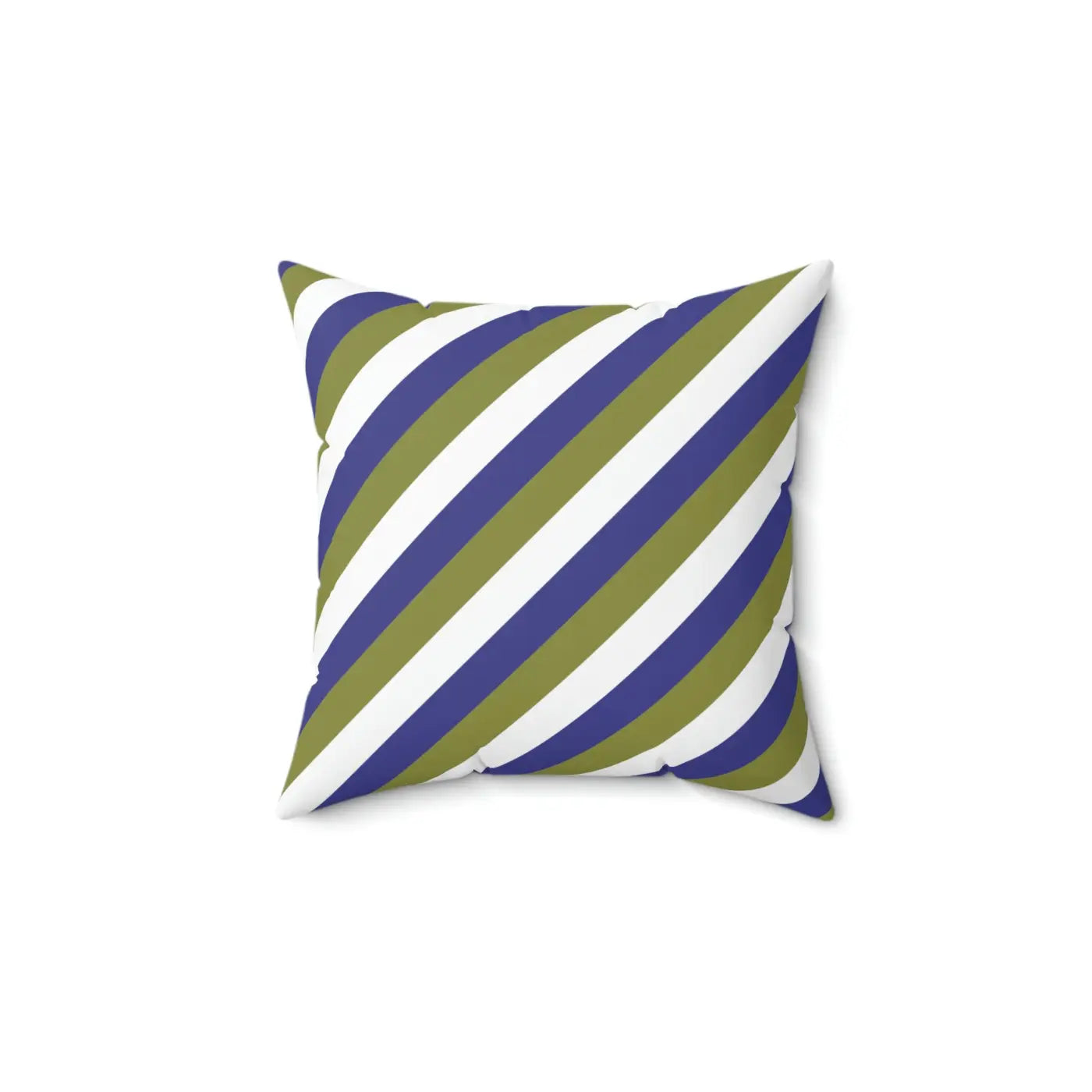 Purple Striped Polyester Square Pillow - Bold Home Decor - DipaliZ