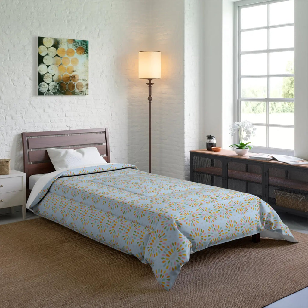 Hearts Comforter - Cozy Fluffy Warmth - DipaliZ