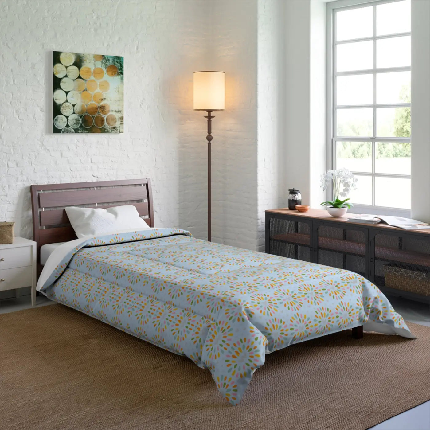 Hearts Comforter - Cozy Fluffy Warmth - DipaliZ