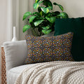 Hearts Polyester Lumbar Pillow - Spun Polyester - DipaliZ