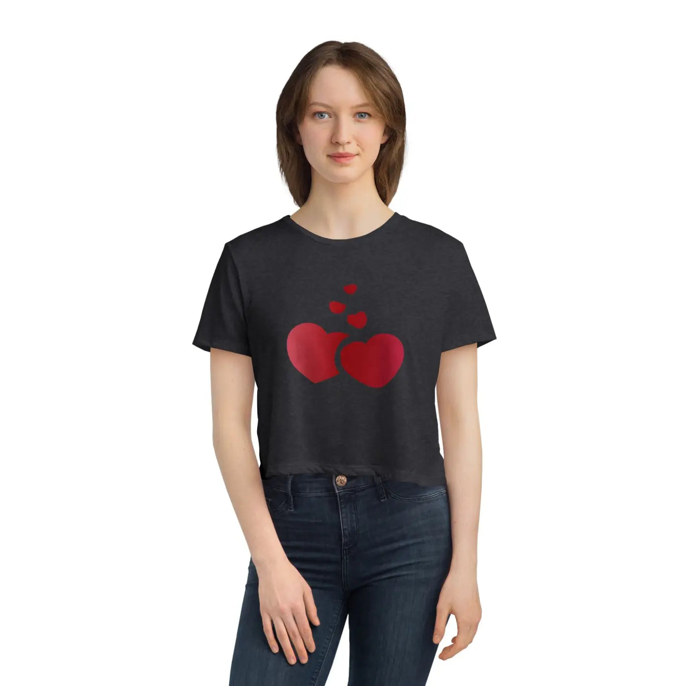 Flowy Cropped Tee - Effortless Everyday Style - DipaliZ