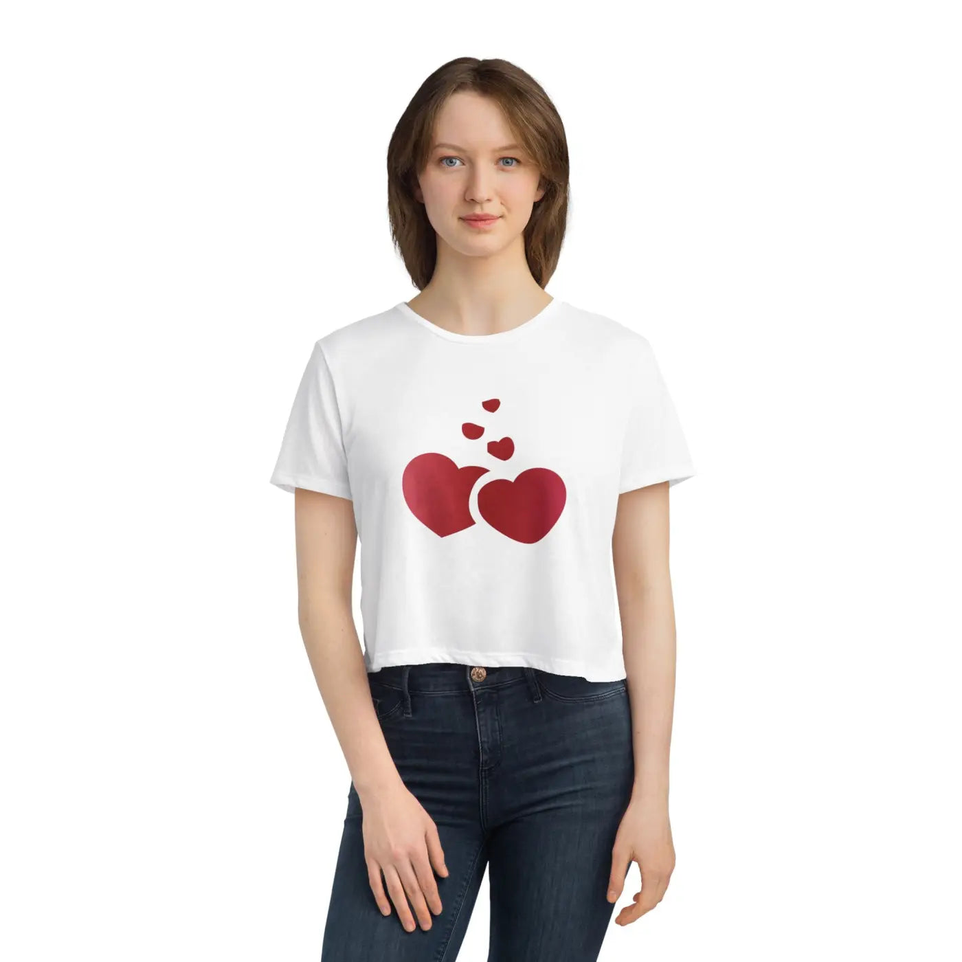 Flowy Cropped Tee - Effortless Everyday Style - DipaliZ