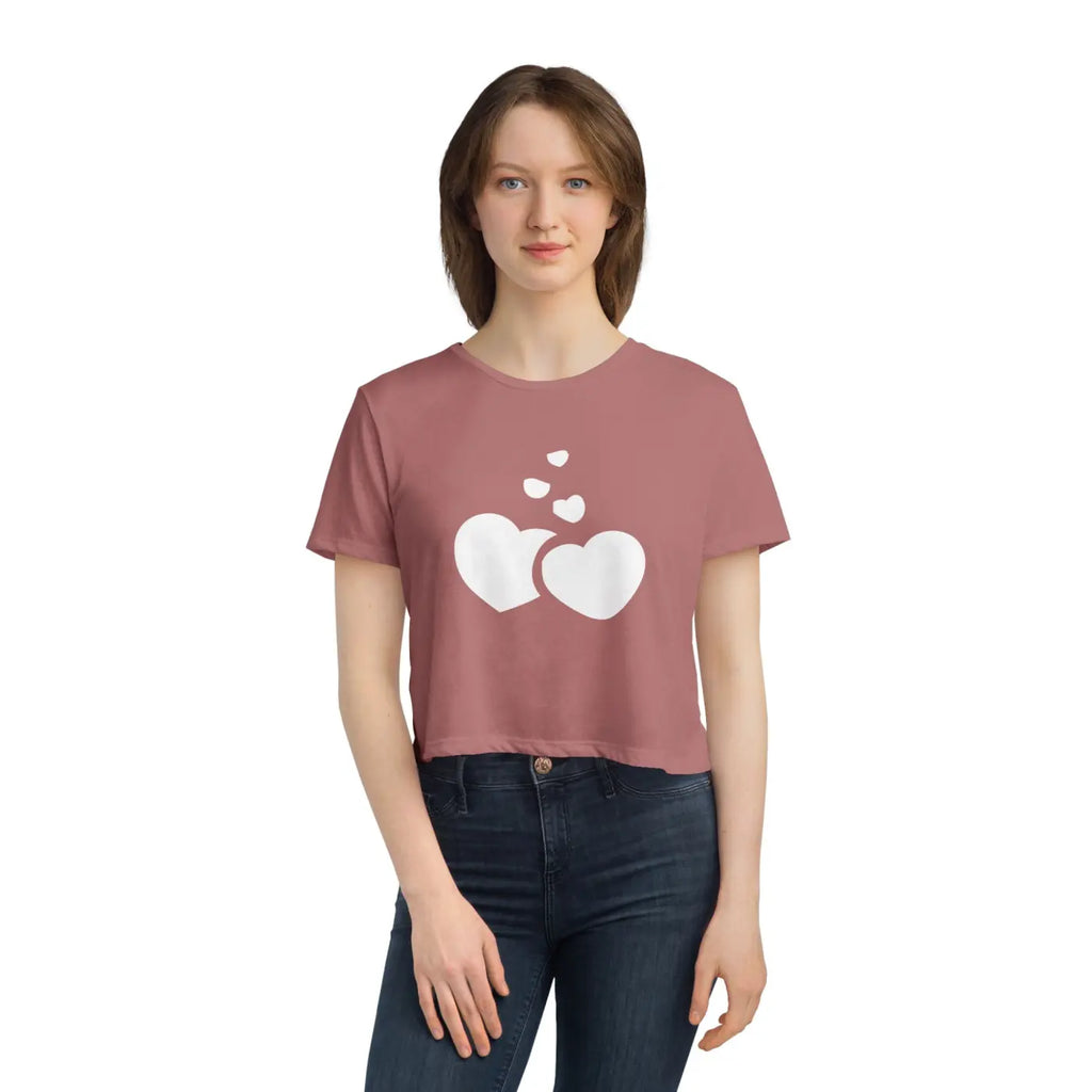 Flowy Cropped Tee - Effortless Everyday Style - DipaliZ
