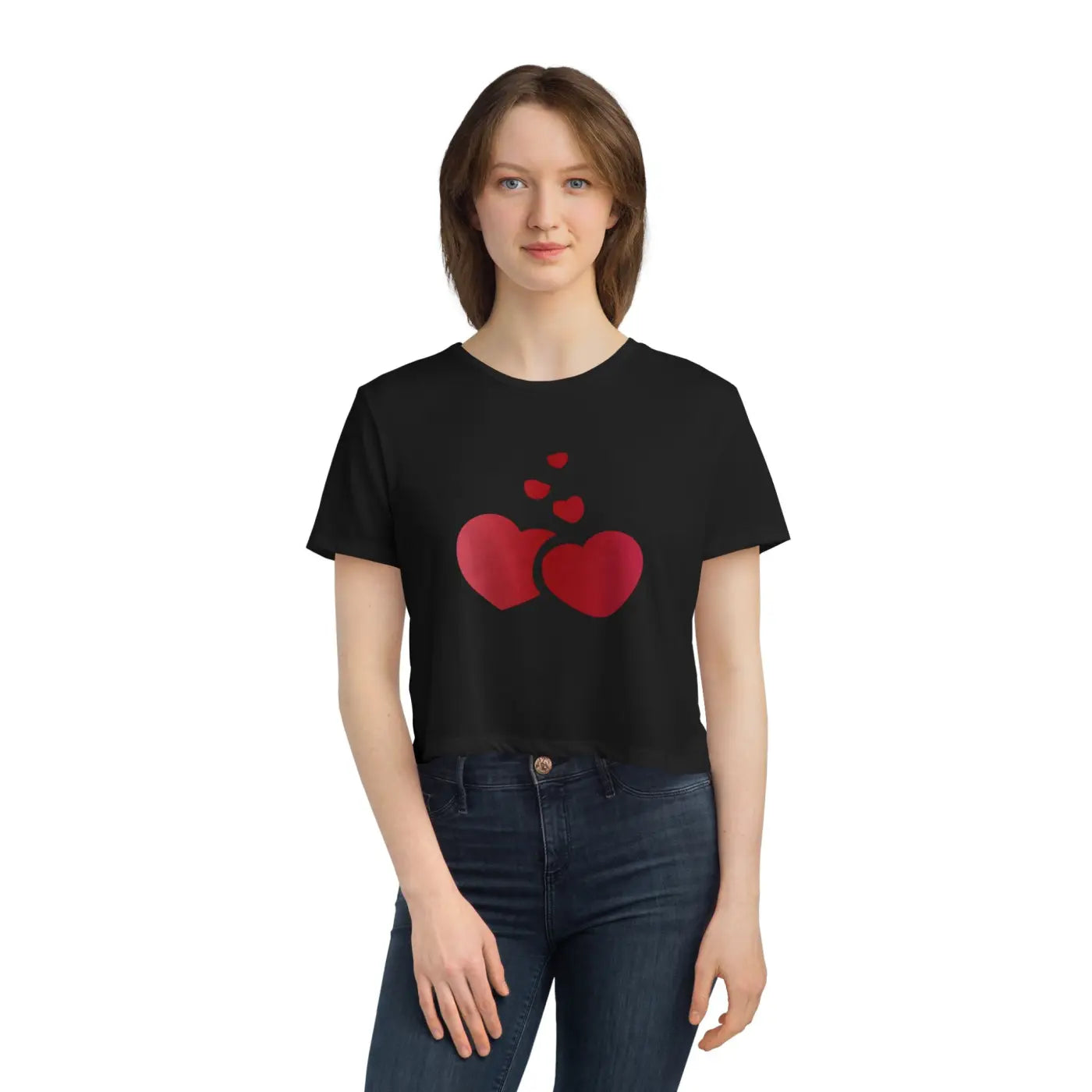 Flowy Cropped Tee - Effortless Everyday Style - DipaliZ