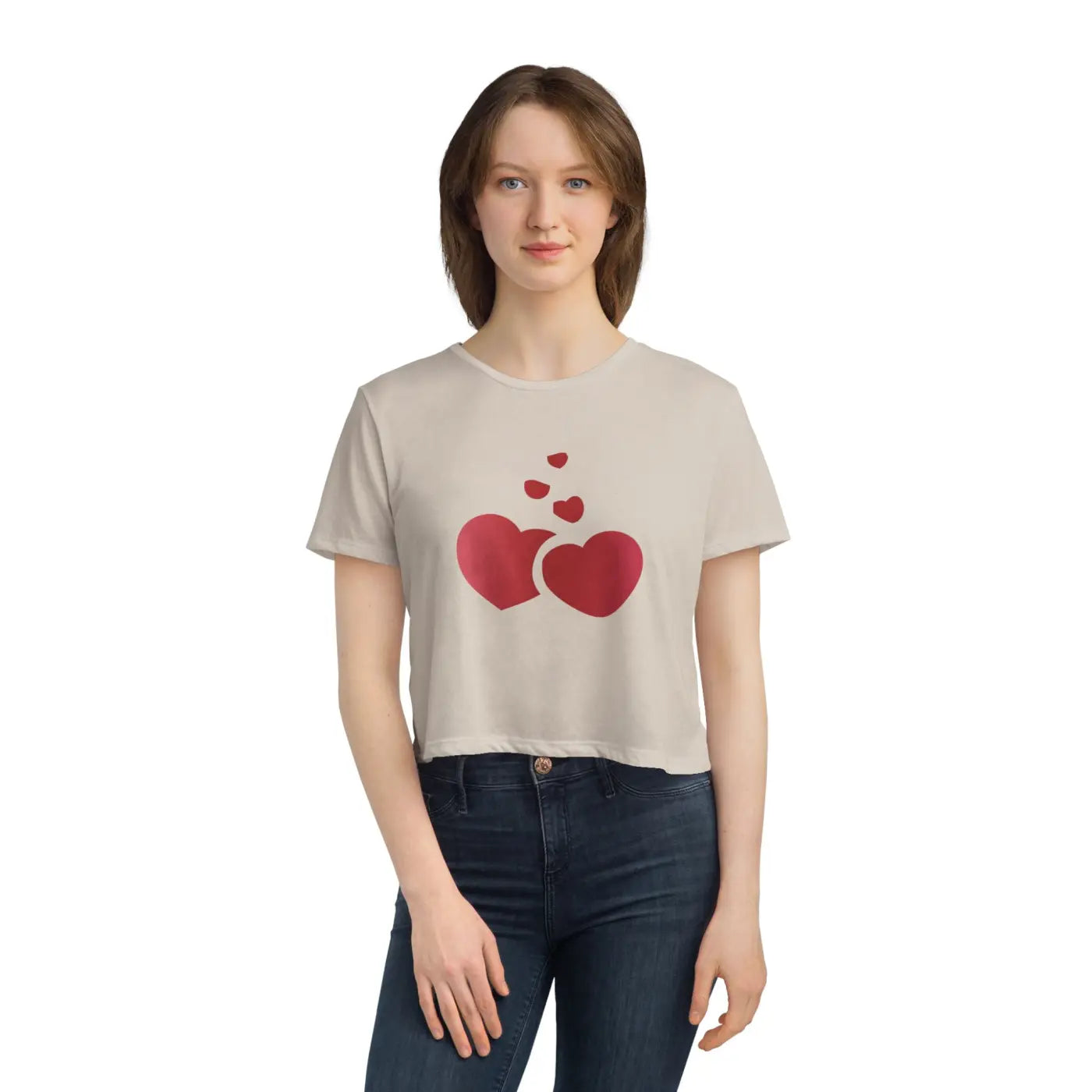 Flowy Cropped Tee - Effortless Everyday Style - DipaliZ