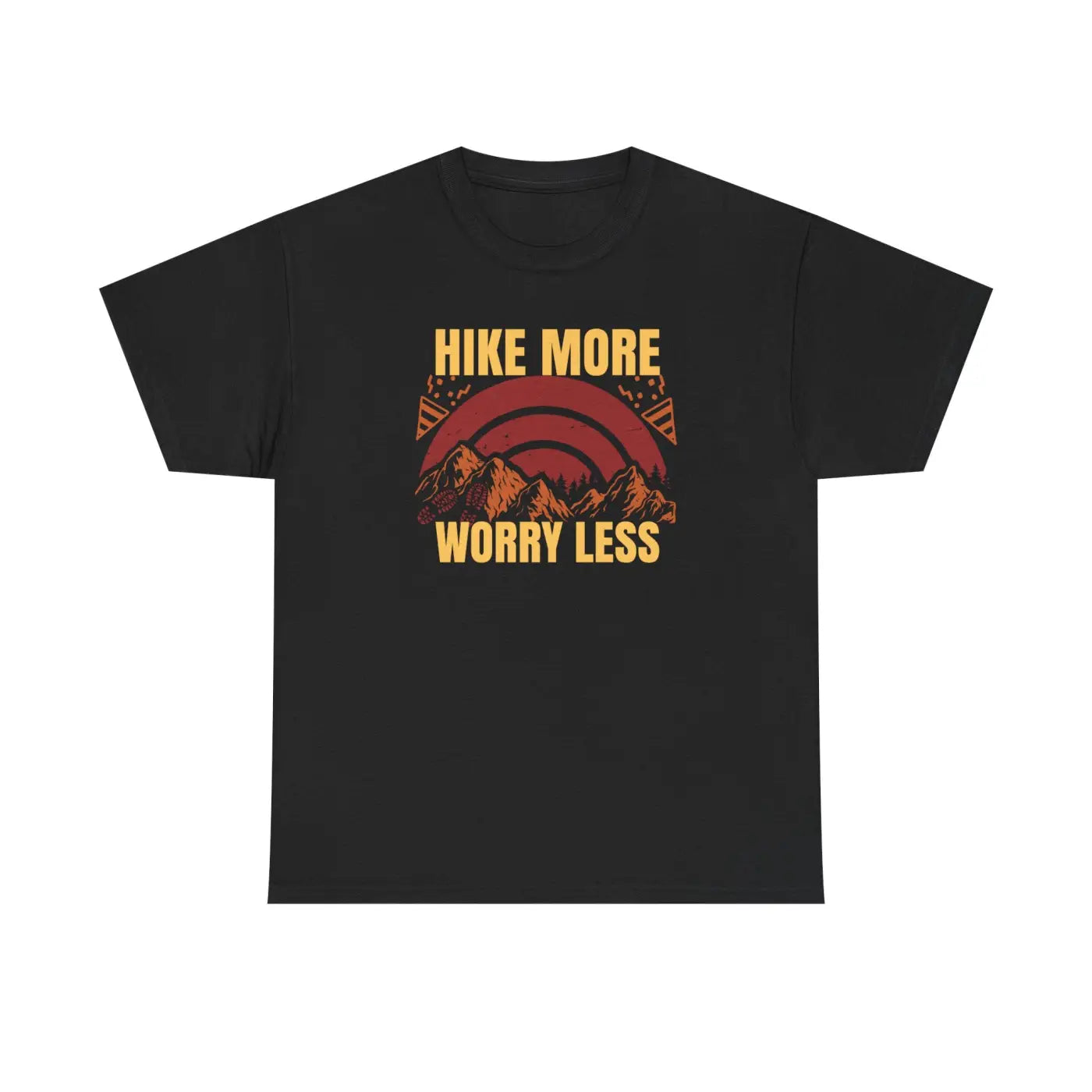Hike More Worry Less Tee - Unisex Heavy Cotton - DipaliZ