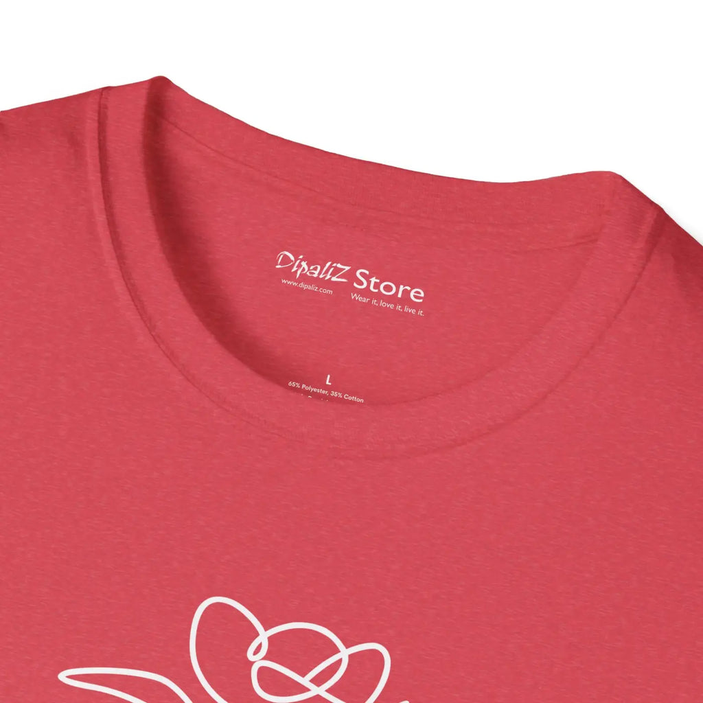 Graphic Rose T-Shirt - Bold Flower Design - DipaliZ