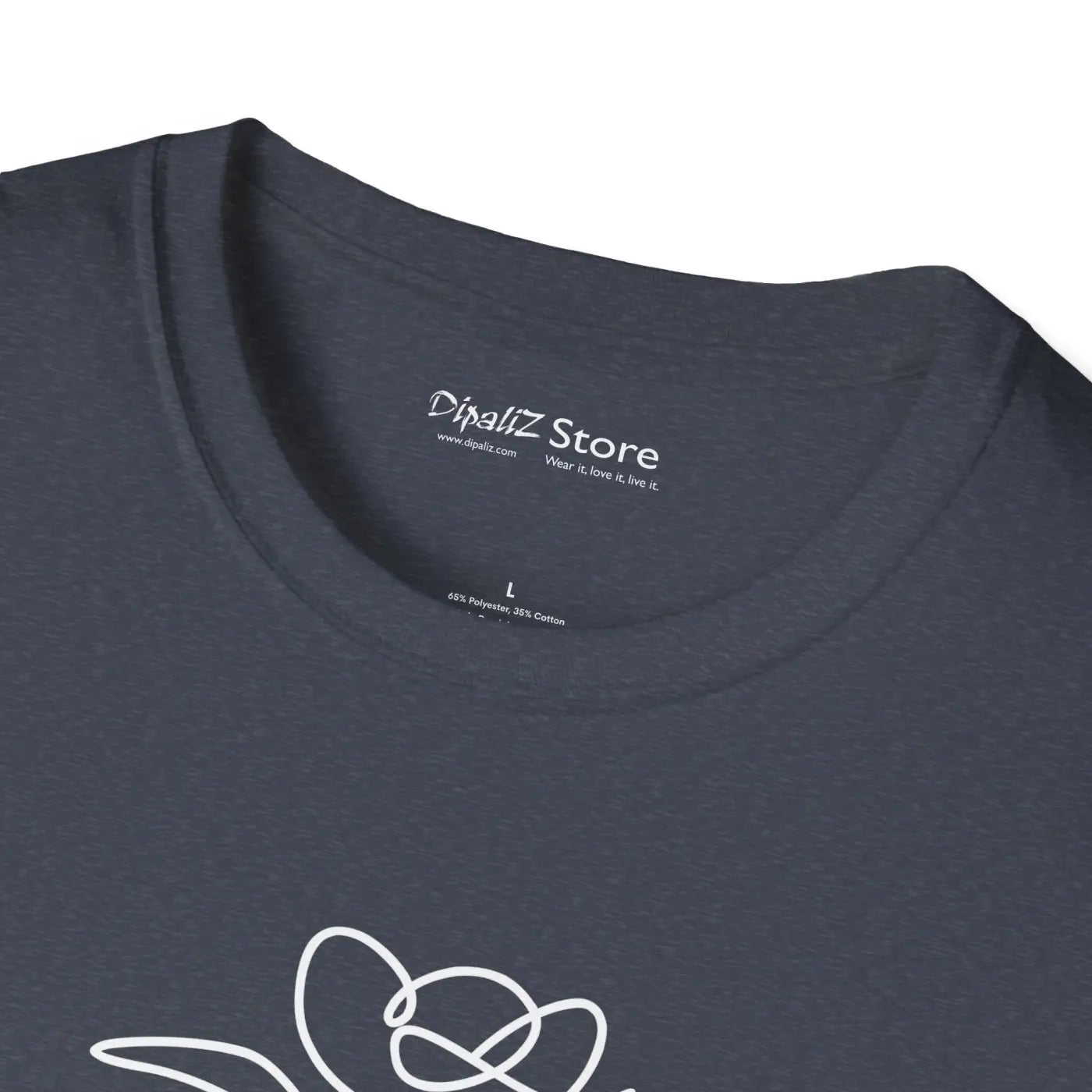 Graphic Rose T-Shirt - Bold Flower Design - DipaliZ
