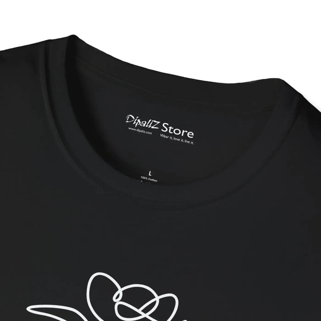 Graphic Rose T-Shirt - Bold Flower Design - DipaliZ