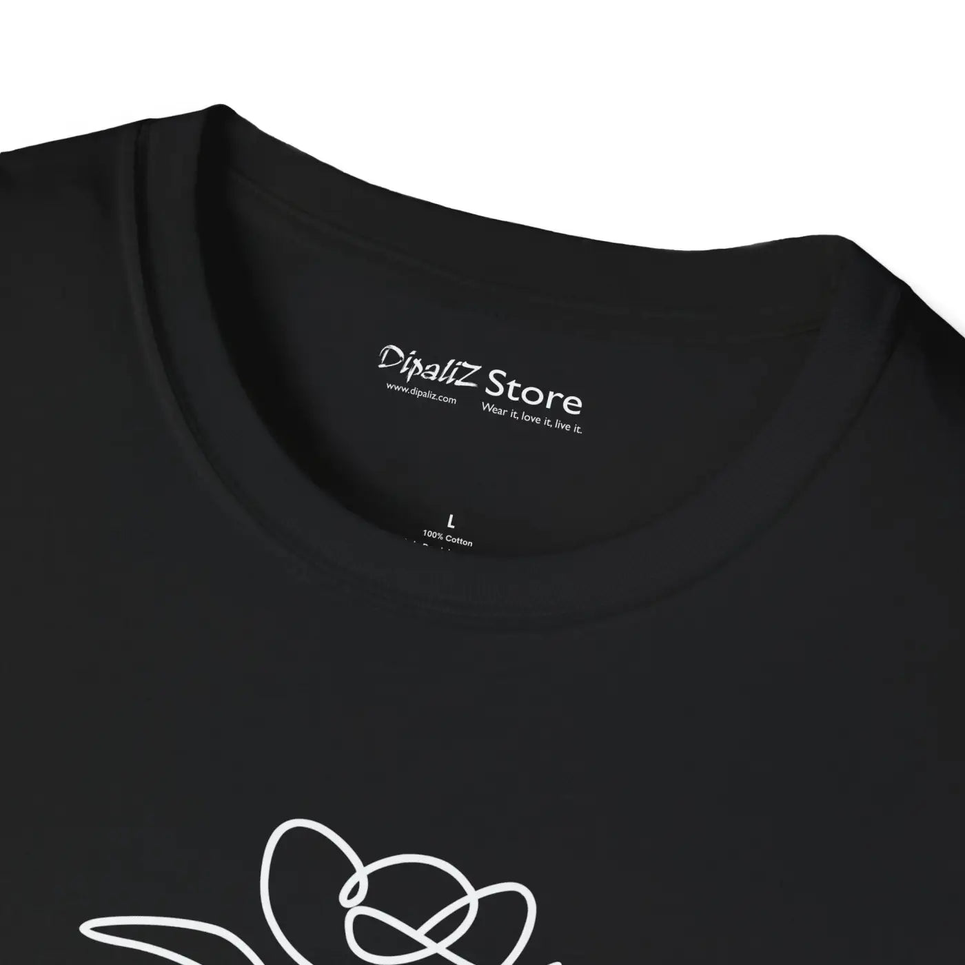 Graphic Rose T-Shirt - Bold Flower Design - DipaliZ