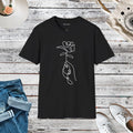 Graphic Rose T-Shirt - Bold Flower Design - DipaliZ